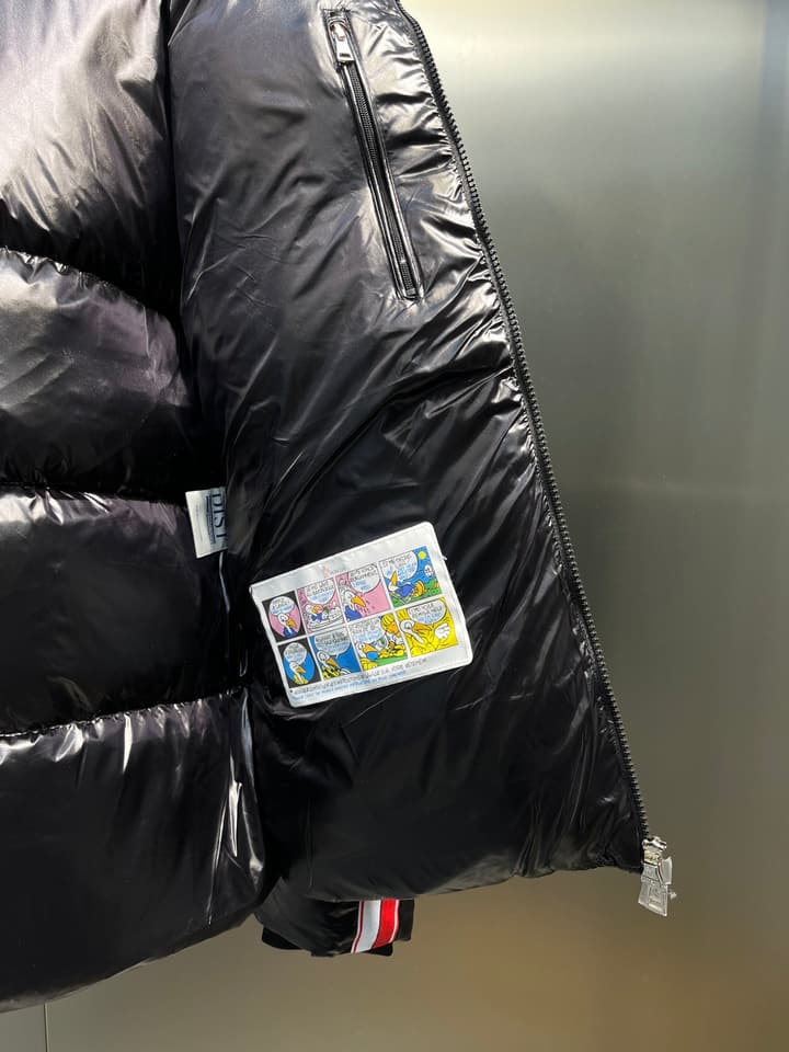 Moncler LongueSaison Down Jacket in Black