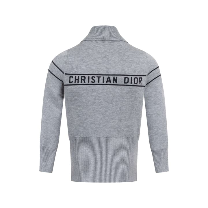 Dior Reversible Oblique Knit Cardigan – 25FW