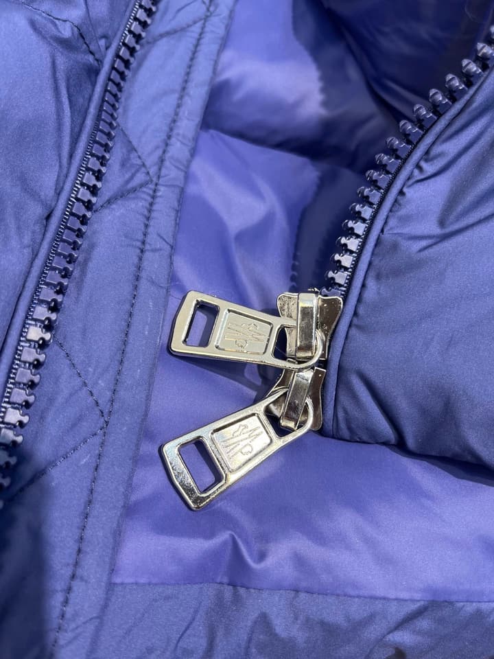 Moncler Unisex Down Jacket in Gold