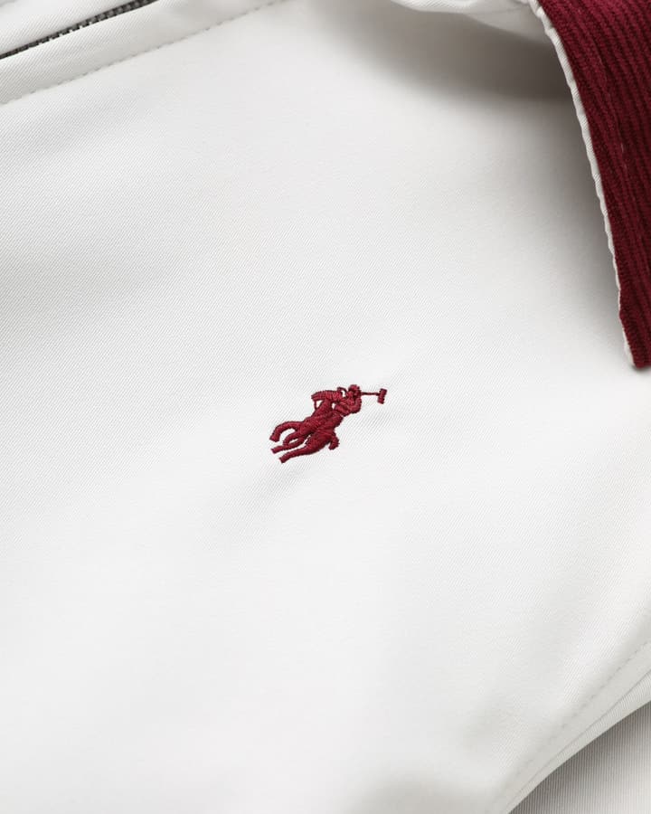 Ralph Lauren Classic Harrington Zip Jacket in Red