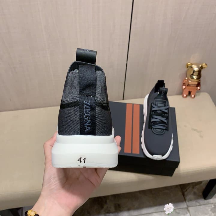 Zegna Latest Casual Sneakers in Black