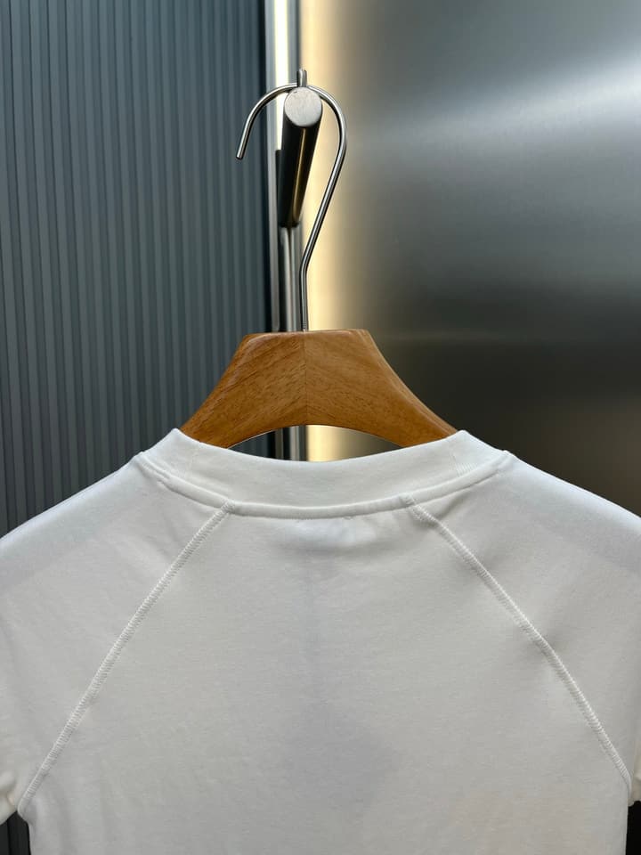Loewe Cotton-Blend Raglan T-Shirt in Black
