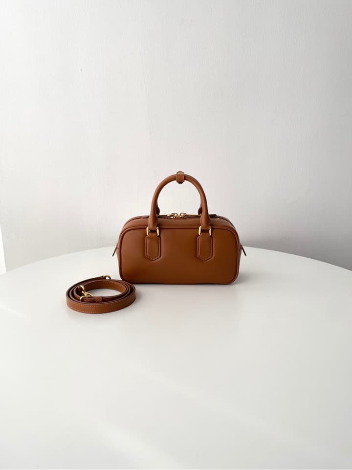 Miu Miu Bowling Bag in Black