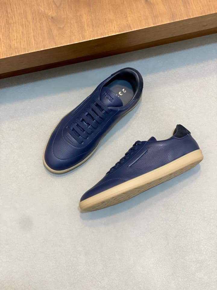 Zegna 232 Suede Sneakers – Spring/Summer Collection