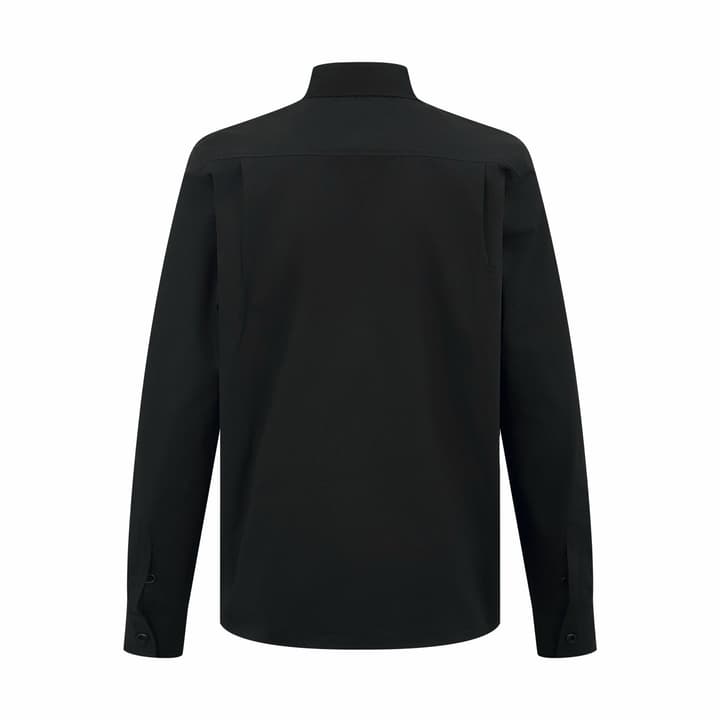 Louis Vuitton Beaded Signature Silk Blend Shirt in Matte Black With Beaded Logo