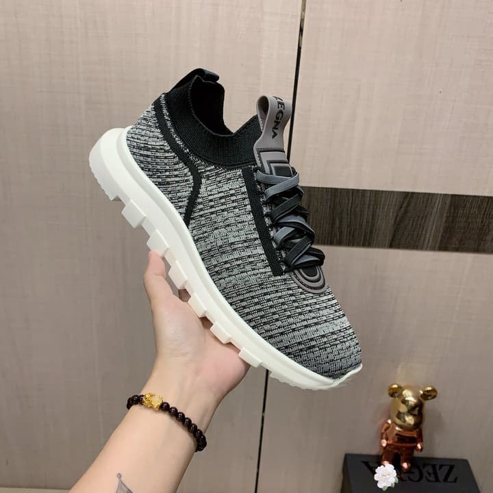 Zegna Latest Casual Sneakers in Black