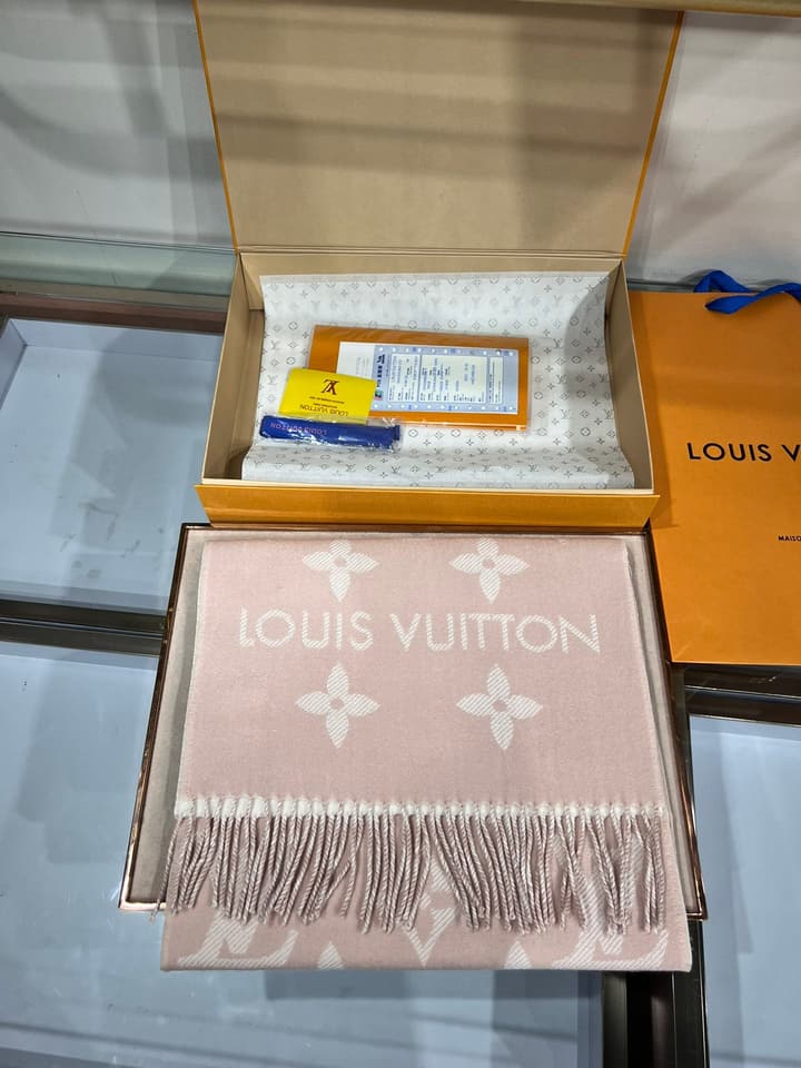 Louis Vuitton Monogram Wool Scarf