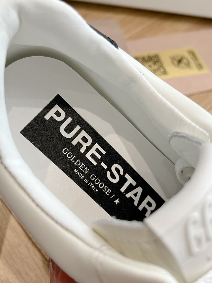 Golden Goose Space Distressed Sneakers – 2024 Collection in White 1