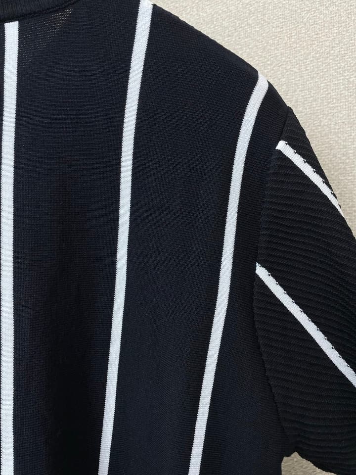 Loro Piana Men's Casual Short-Sleeve Polo Shirt in Black Textured