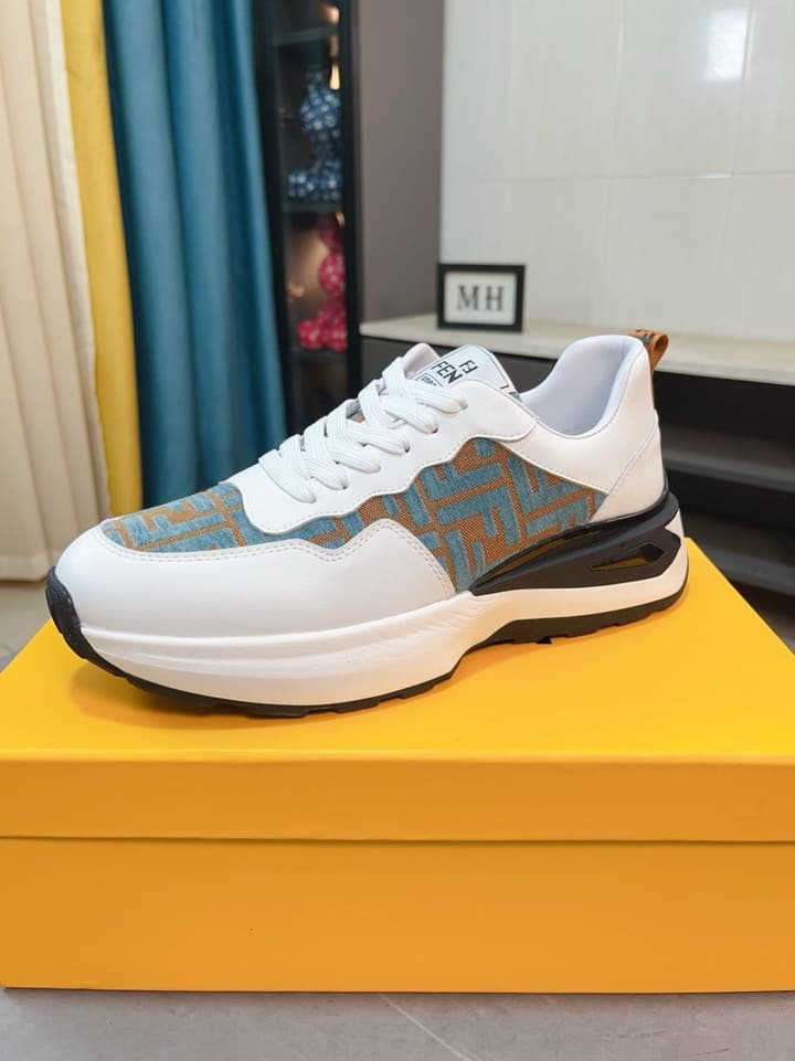 Fendi Classic Calfskin Sneakers