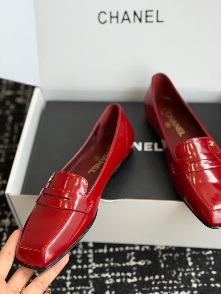 Chanel Square Toe Flats – Early Spring Collection – 26SS