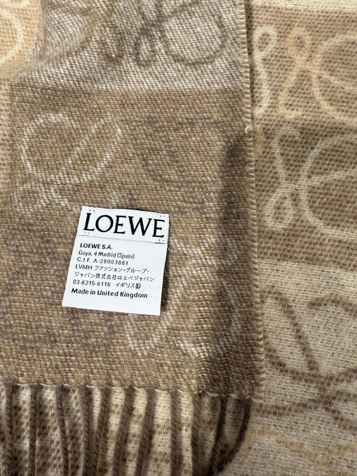 Loewe Classic Logo Scarf