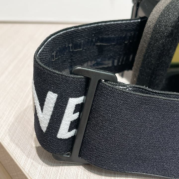 Celine Ski Goggles in Black Frame Silver Lens