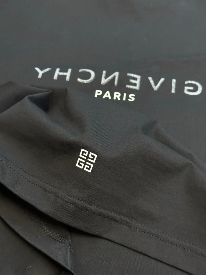 Givenchy Double-Layer Logo Print T-Shirt