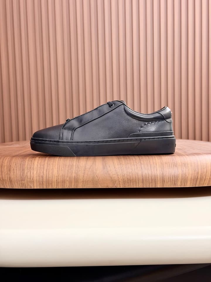 Boss Men's Casual Leather Sneakers