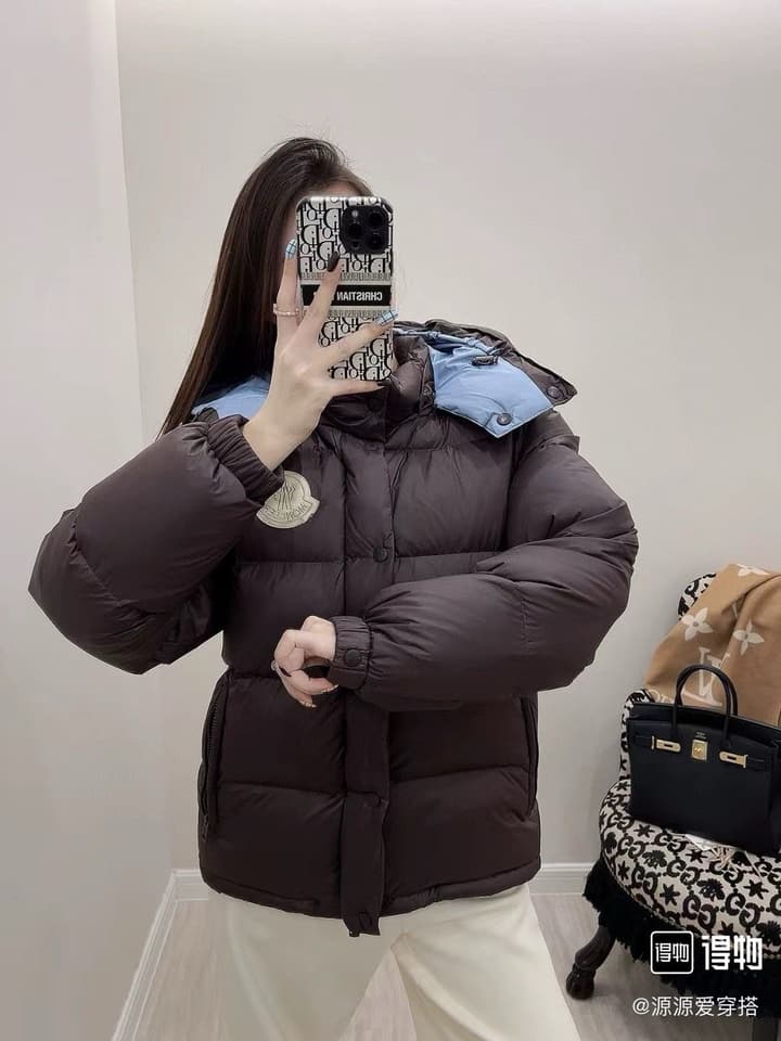 Moncler Cyclone Detachable Down Jacket – 2024FW in Black/Blue