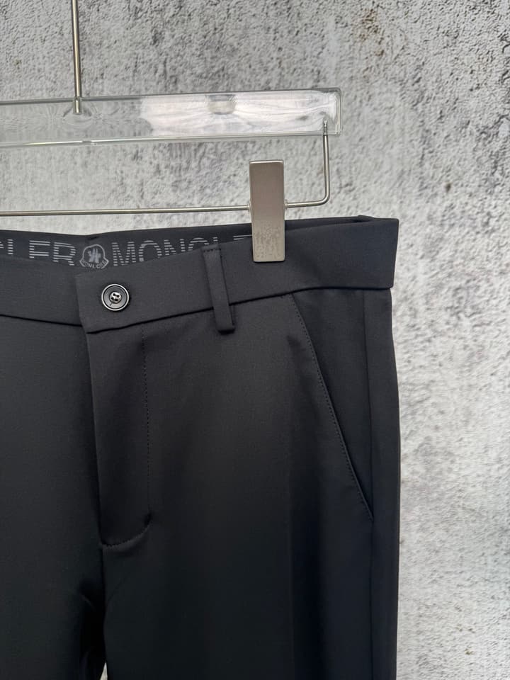 Moncler Business Stretch Cotton Trousers – 25SS Autumn Collection