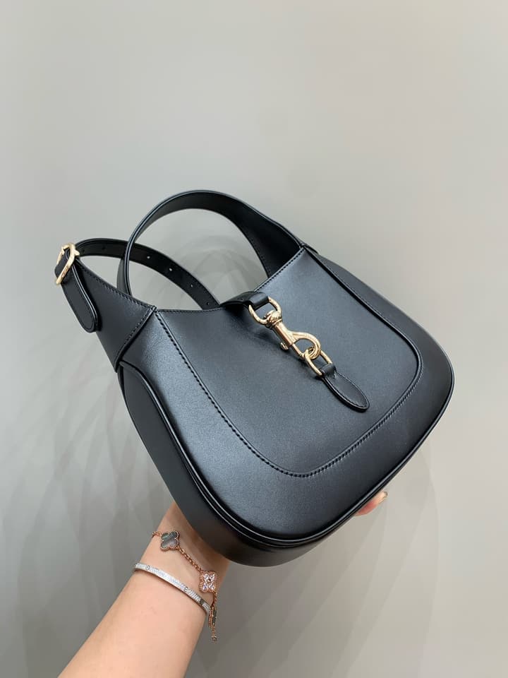Gucci Jackie Hobo Bag – SS24 Collection in Black
