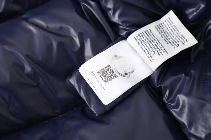 Moncler Cyclone Detachable Down Jacket – 2024FW in Black/Blue