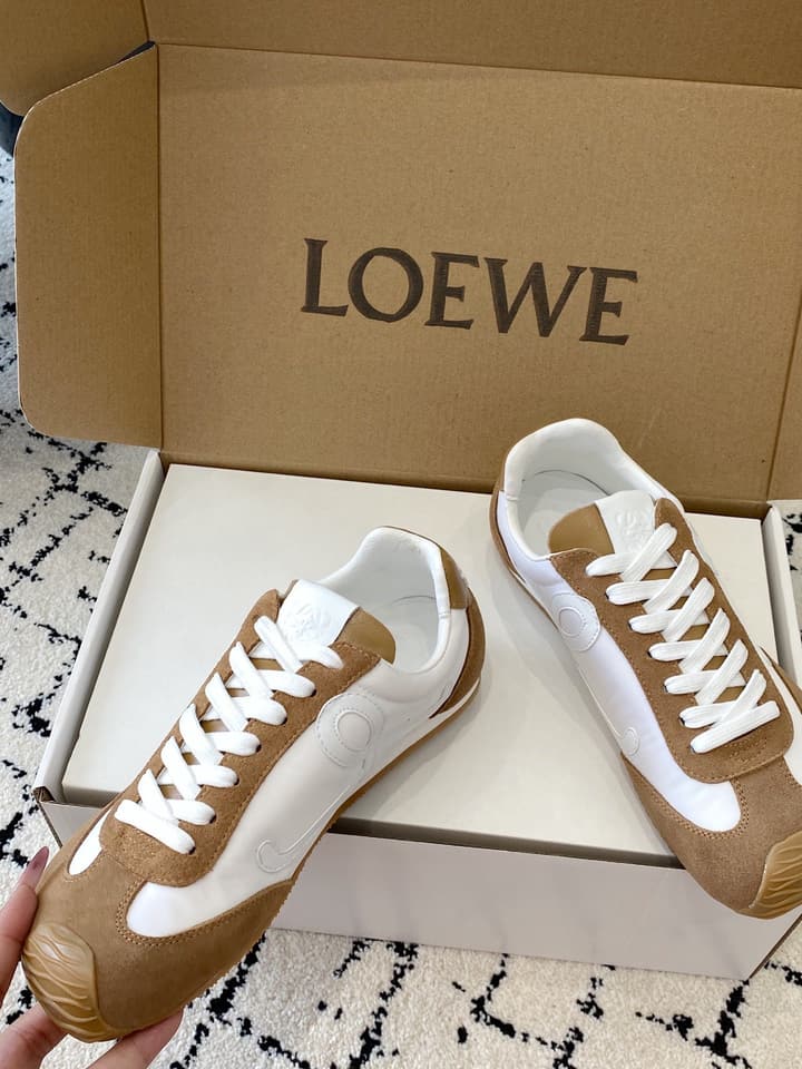 Loewe Ballet Runner Sneakers in Charcoal Grey