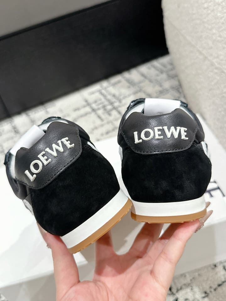 Loewe Ballet Runner 2.0 Unisex Sneakers – 2025 Collection in White And Light Blue