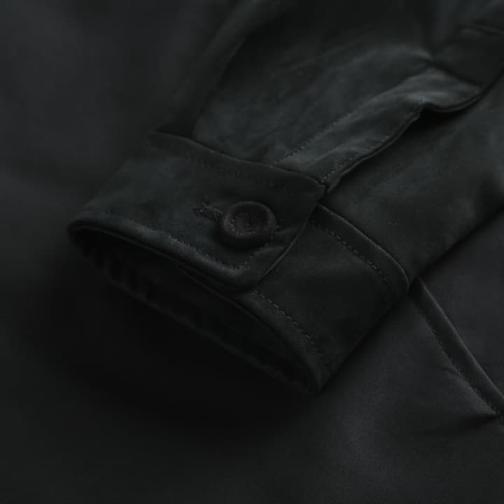 Dior Lambskin Leather Jacket – 25FW in Black Satin Leather Jacket