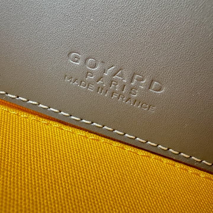 Goyard Muse Mini Vanity Case in Bright Orange Goyardine