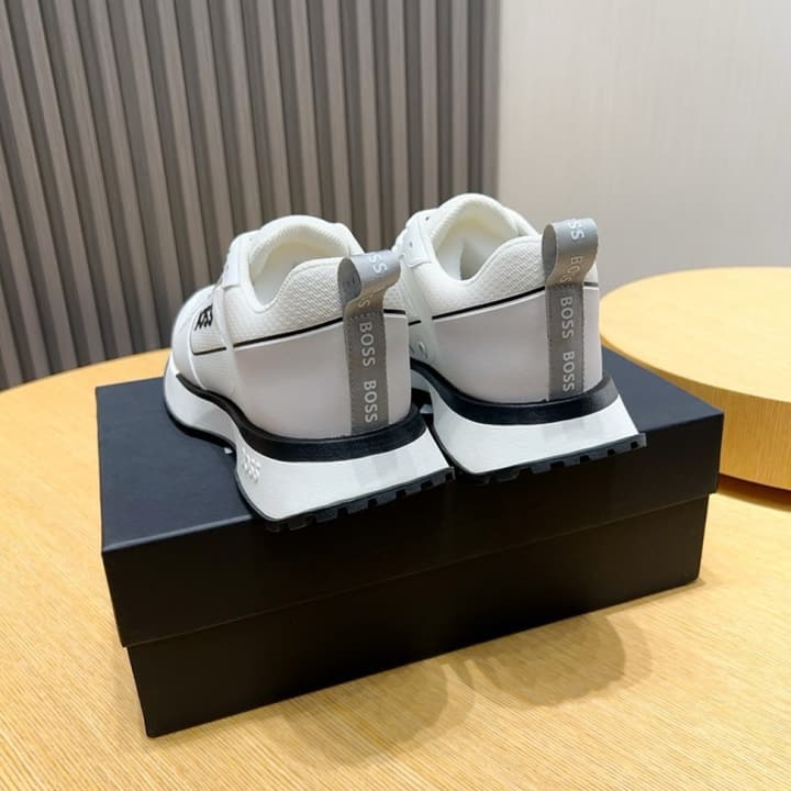 Boss Men's Luxury Sport Sneakers in Black