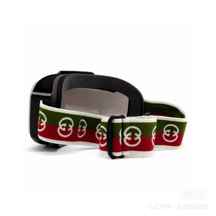 Gucci Ski Goggles in Black Frame, Silver Lens