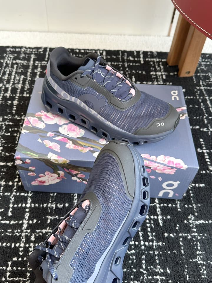 On Cloudmonster Void Running Shoes in Void Blue