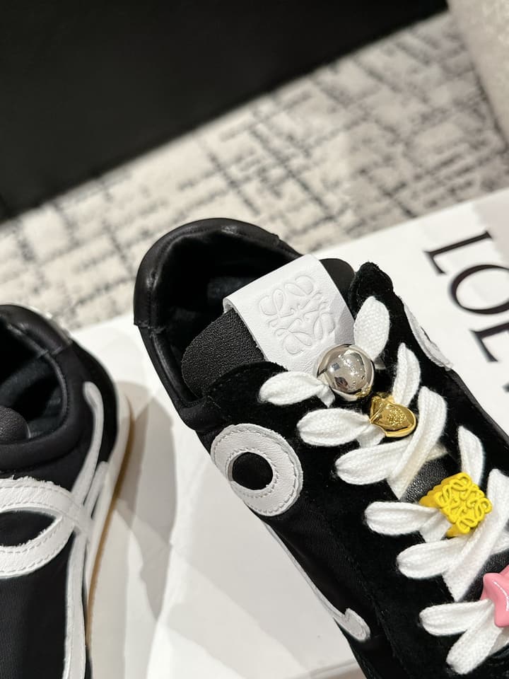 Loewe Ballet Runner 2.0 Unisex Sneakers – 2025 Collection in White And Light Blue