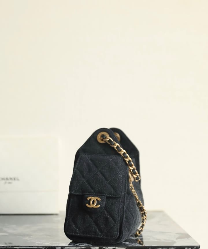 Chanel 26P Spring/Summer Mini Bag 25 – Black Denim