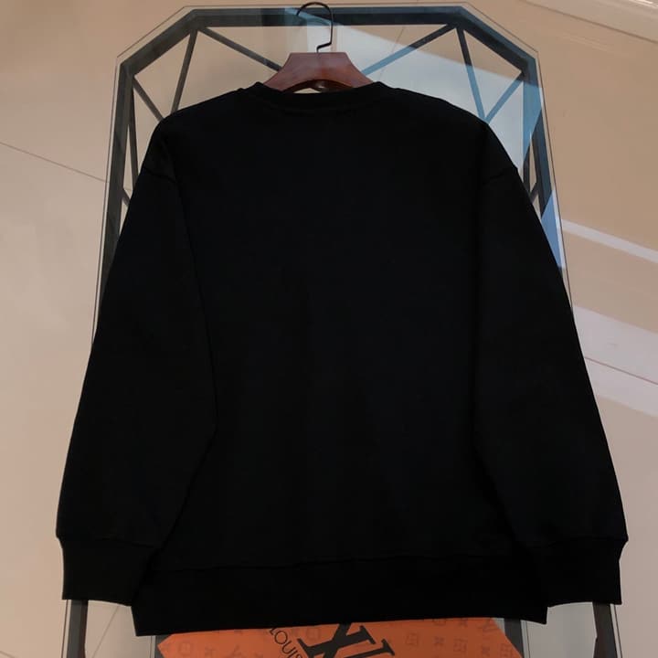 Gucci Classic Logo Crewneck Sweatshirt – 2025FW in Classic Black