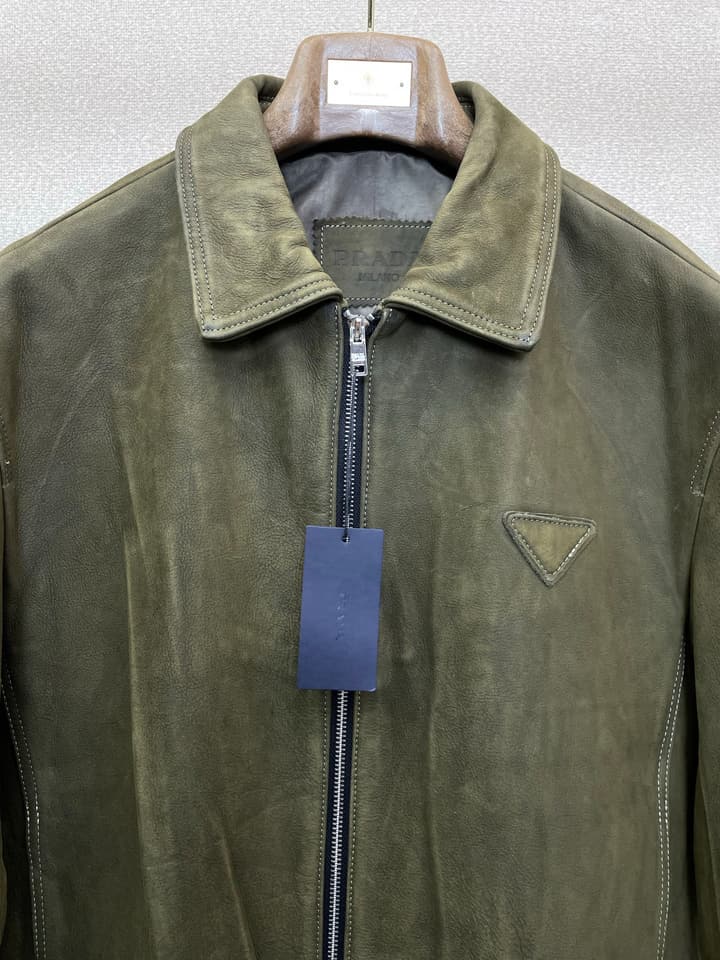 Prada Imported Leather Jacket