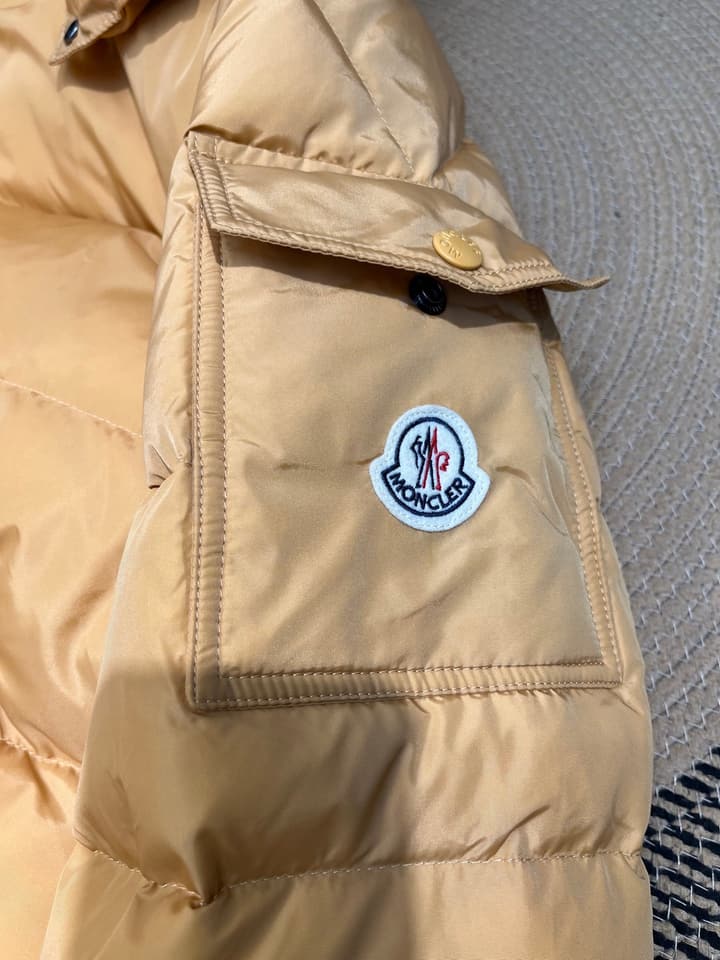Moncler Maya Matte Down Jacket – Autumn/Winter Collection in Black