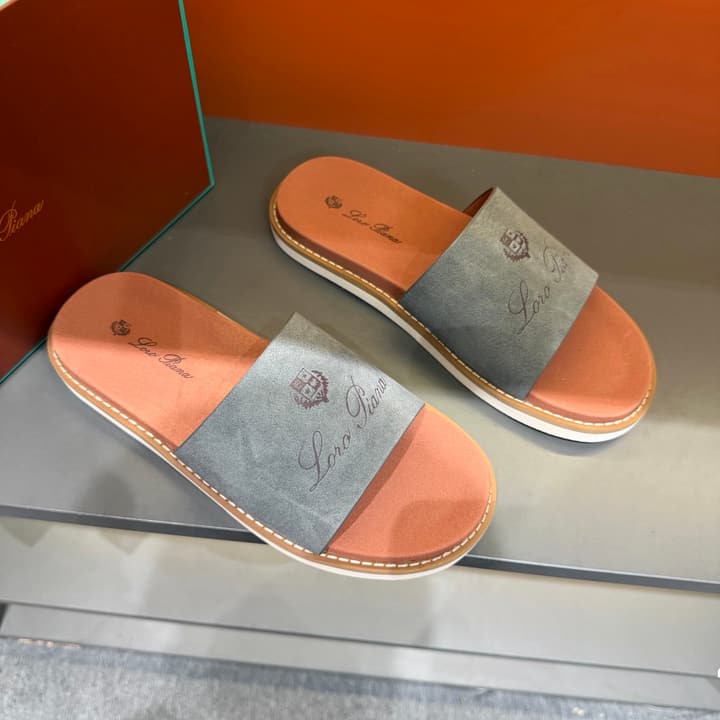 Loro Piana Summer Walk Crisscross Mules