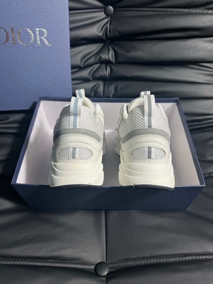 Dior B22 Calfskin Sneakers in Black