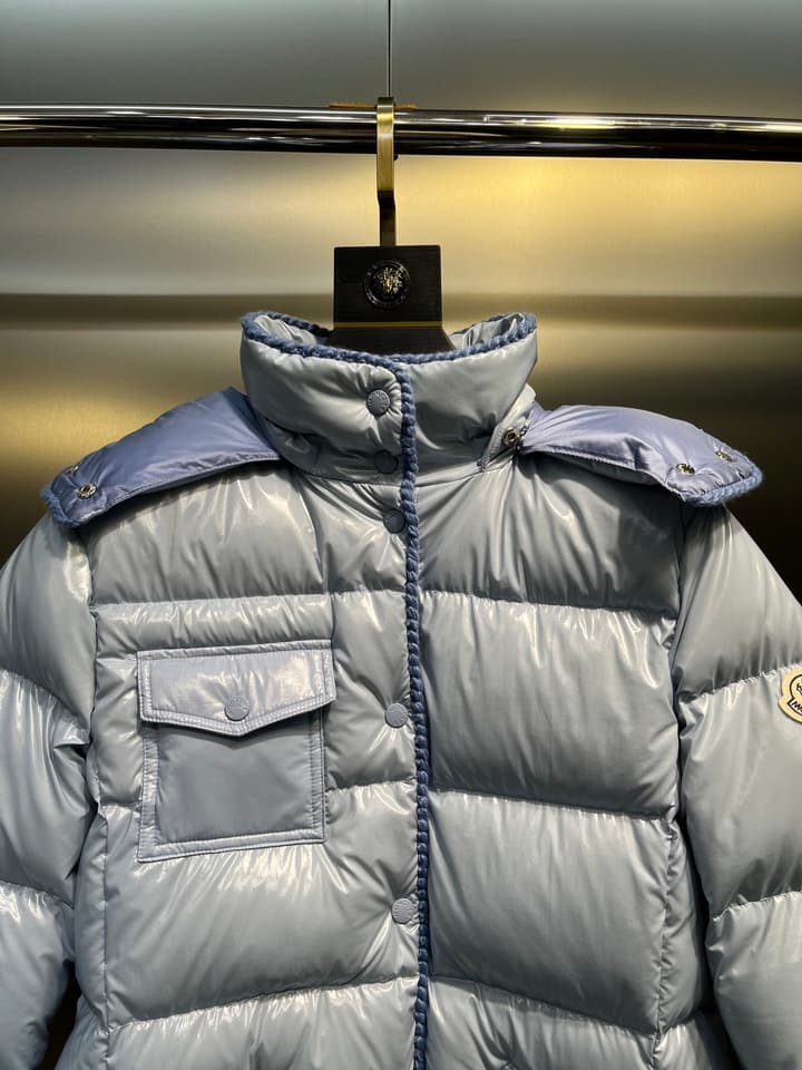 Moncler GLAREIN Hooded Down Jacket – 2025FW in Black