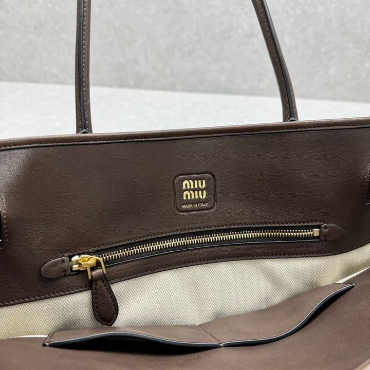 Miu Miu Aventure Small Sheepskin Shoulder Bag – 25SS