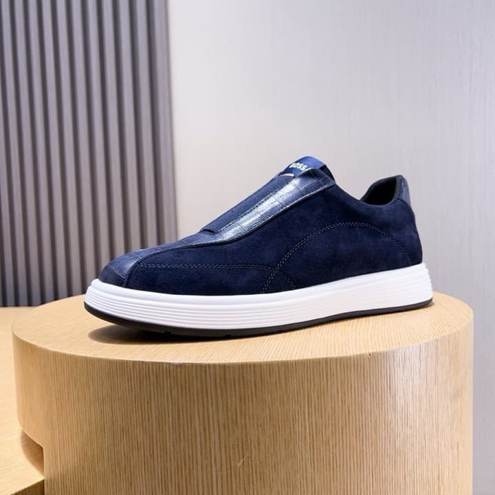 Boss Classic Leather Driving Shoes