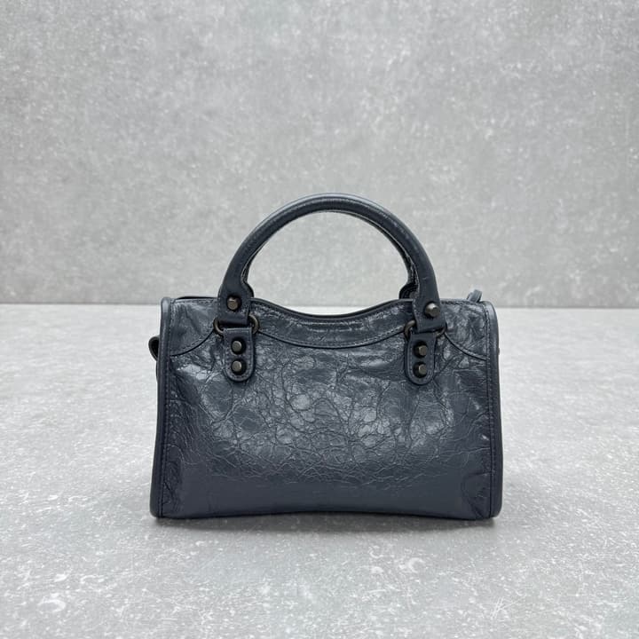 Balenciaga Le City Mini Bag – 2024 in Volcanic Rock Grey