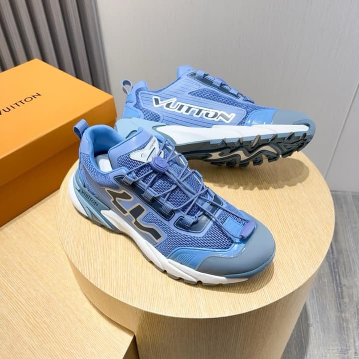 Louis Vuitton Runner Tatic Sneakers in Charcoal Monogram
