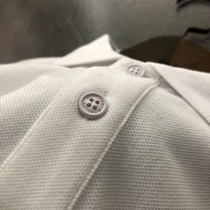 Moncler Classic Logo Back Print Polo Shirt – 2026SS in Black