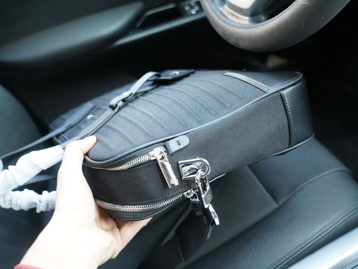 RIMOWA High-Version Crossbody Backpack in Matte Black Briefcase