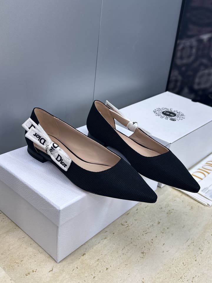 Dior J'Adior Webbing Bow Pumps – 2026 Early Spring Collection