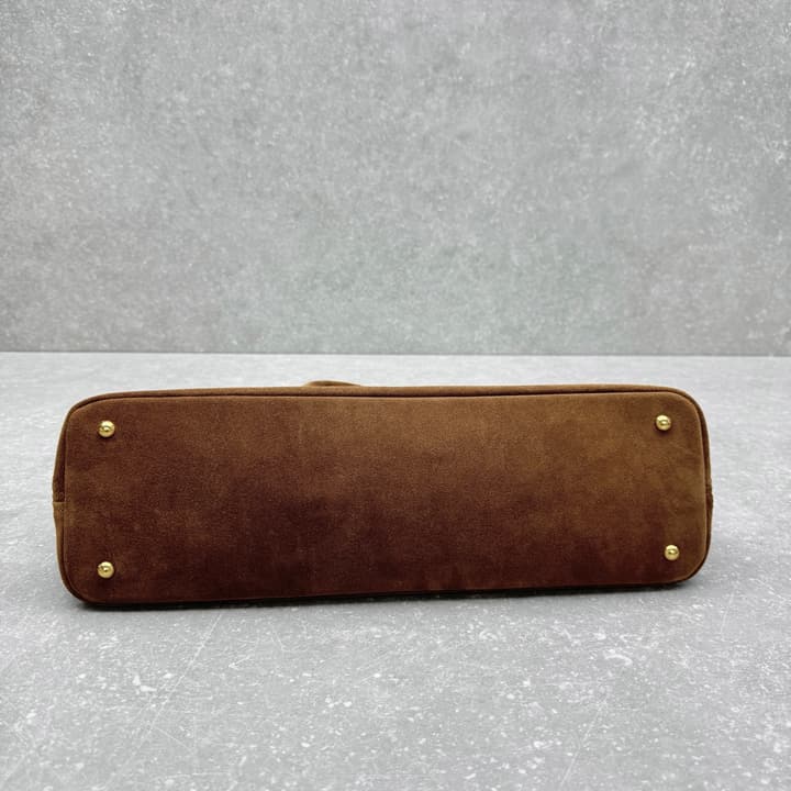 Miu Miu Aventure Suede Shoulder Bag – 25SS
