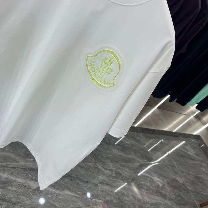 Moncler Patch Embroidery Casual T-Shirt – 2026SS in Black