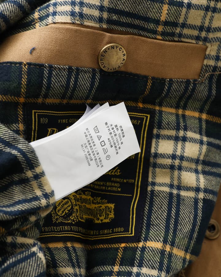 Ralph Lauren Barn Style Workwear Jacket in Green