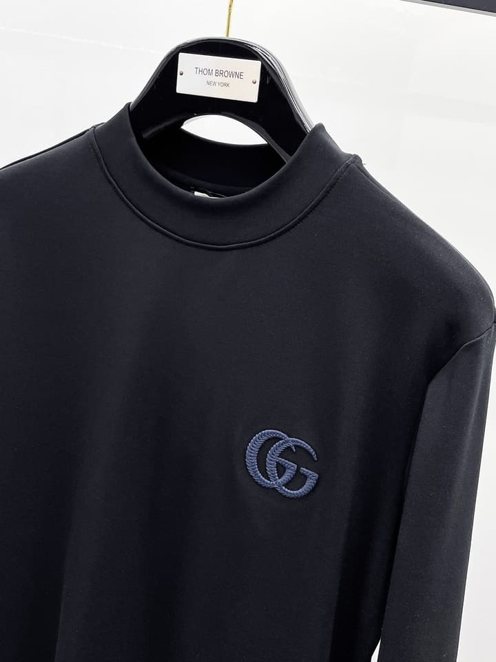 Gucci Men's Long Sleeve T-Shirt – 2025FW in Black