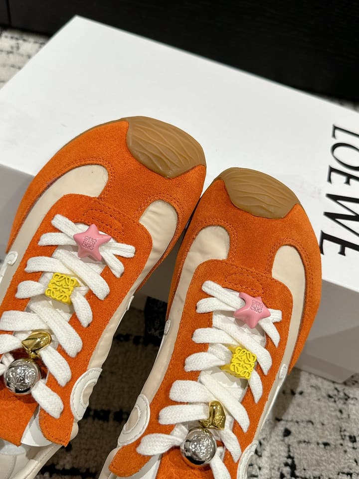 Loewe Ballet Runner 2.0 Unisex Sneakers – 2025 Collection in White And Light Blue